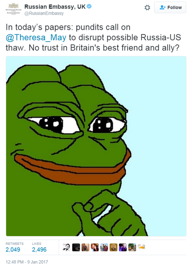 In today's papers: pundits call on Theresa May to disrupt possible Russia-US thaw. No trust in Britain's best friend and ally?