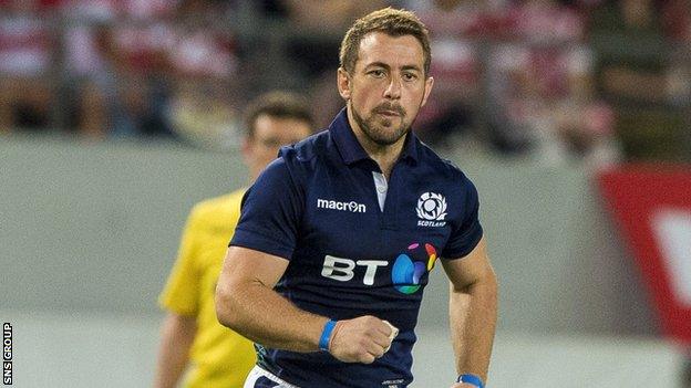 Scotland captain Greig Laidlaw