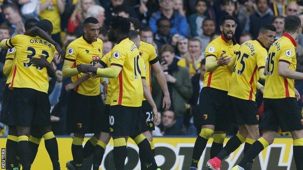 Watford celebrate