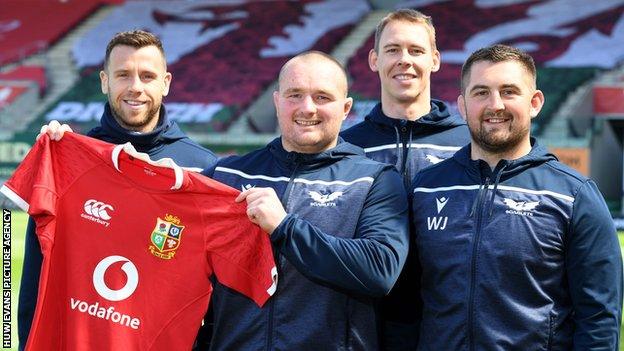 Scarlets have four 2021 British and Irish Lions tourists Gareth Davies, Ken Owens, Liam Williams and Wyn Jones