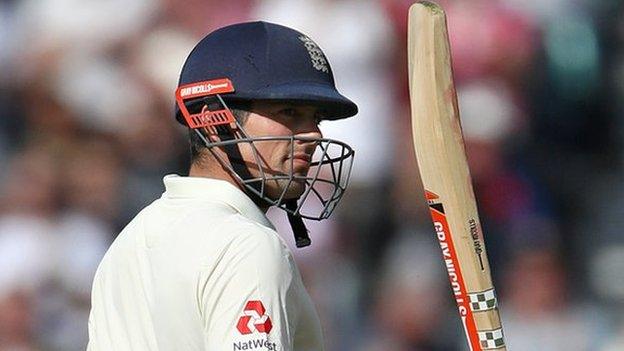 Alastair Cook now has 57 Test half-centuries