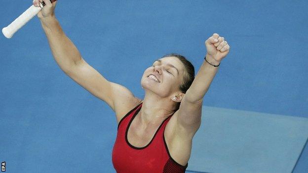 Simona Halep won in 79 minutes