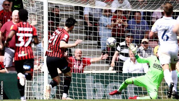 Kieffer Moore scores for Bournemouth