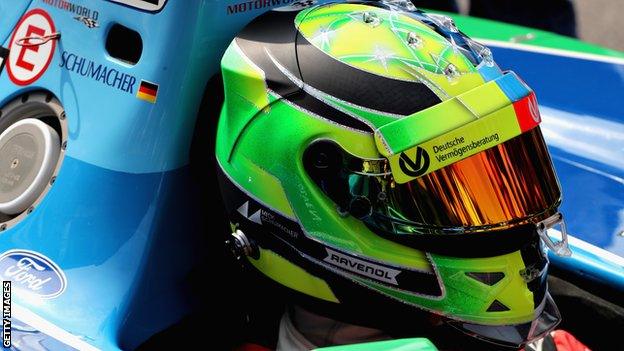 Mick Schumacher helmet