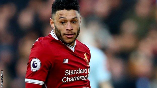 Alex Oxlade-Chamberlain of Liverpool