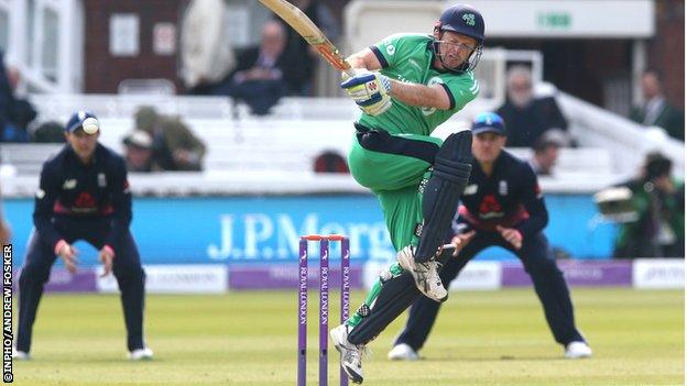 Joyce retired from county cricket this year to focus on playing for Ireland