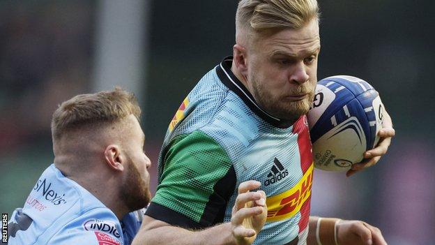 Harlequins full-back Tyrone Green