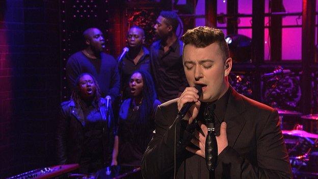 Sam Smith on SNL