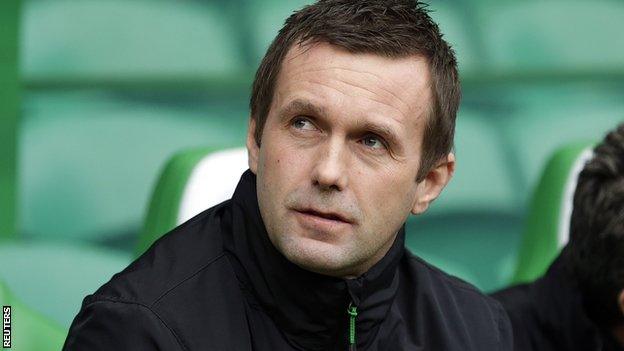 Celtic manager Ronny Deila