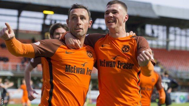 Scott McDonald and Jamie Robson