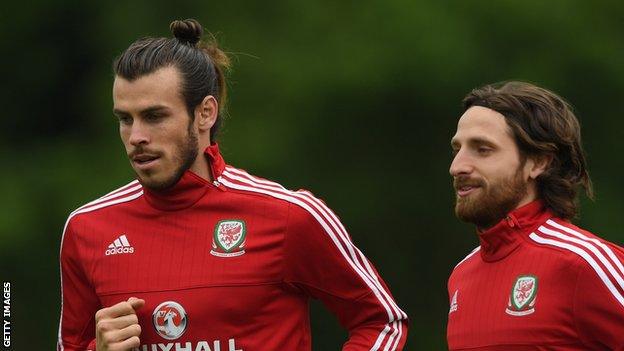 Gareth Bale and Joe Allen