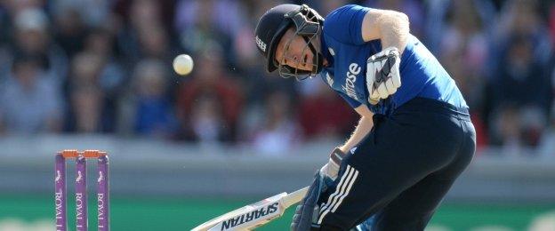 Eoin Morgan had made just one when he was forced to retire hurt