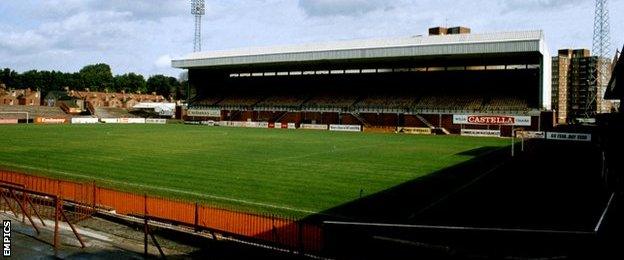 Ashton Gate in 1978