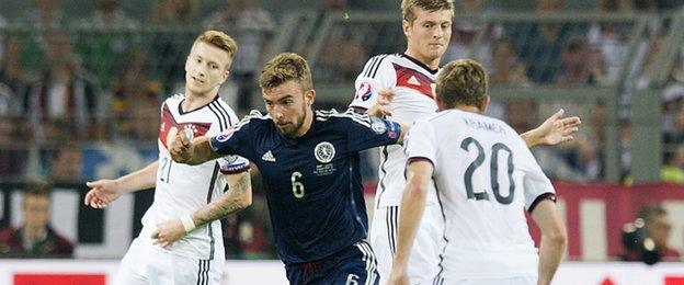 Scotland will face world champions Germany again in September as they plot a path to Euro 2016