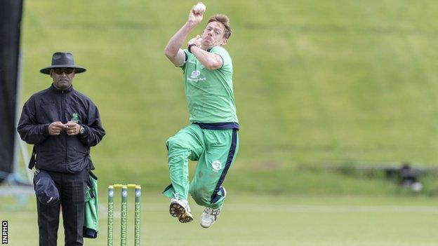 Craig Young plays for North West Warriors in the domestic Irish game