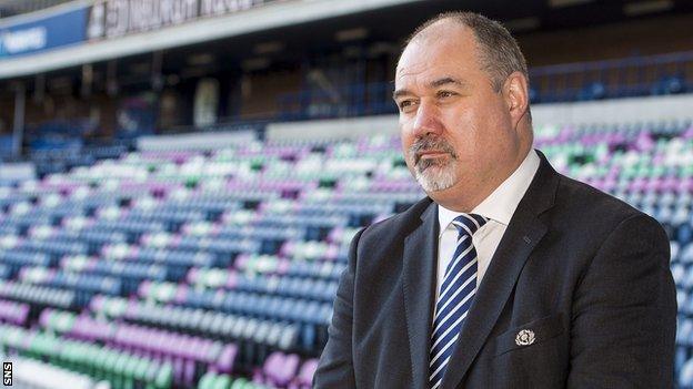 Mark Dodson, Scottish Rugby's chief executive