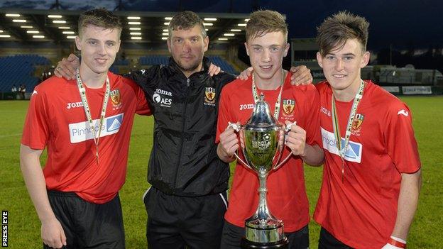 County Antrim won the Premier Milk Cup final on 31 July