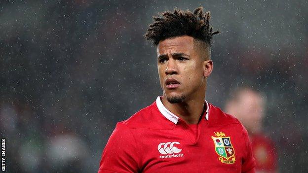 Anthony Watson of the British & Irish Lions