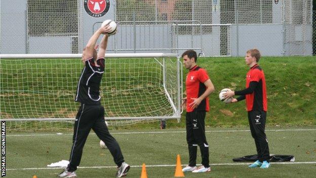 Liverpool throw-in coach Thomas Gronnemark