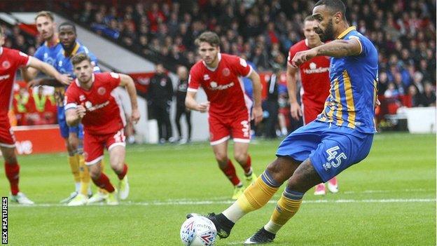 Stefan Payne scored his seventh goal of the season from the penalty spot