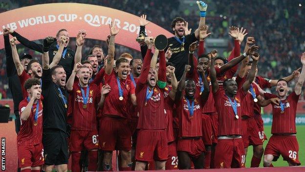 Liverpool lift the Club World Cup in 2019