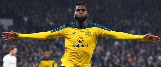 Celtic striker Odsonne Edouard