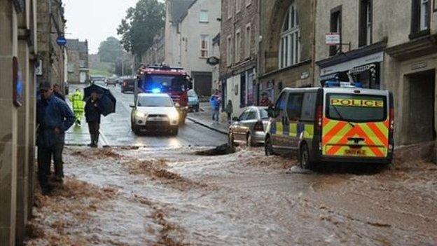 Jedburgh flooding