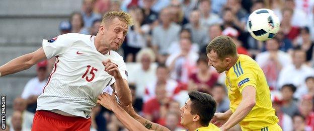 Poland centre-back Kamil Glik made 10 clearances, which was the most in the match, and made three interceptions