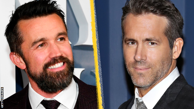 Rob McElhenney and Ryan Reynolds