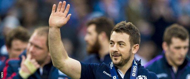 Scotland captain Greig Laidlaw