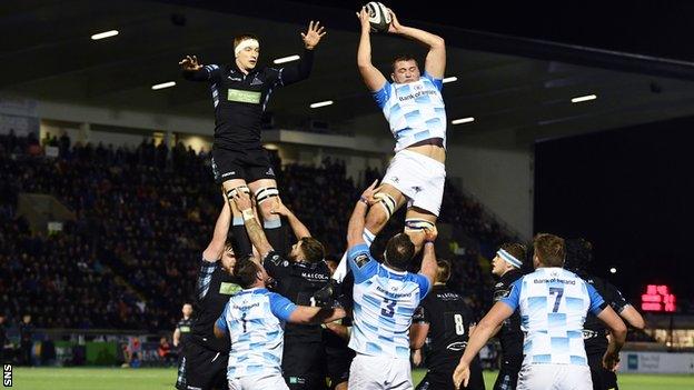 Glasgow Warriors lose the lineout