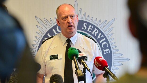 PSNI Chief Constable George Hamilton