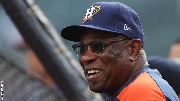 Houston Astros manager Dusty Baker