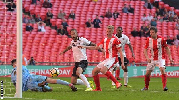 Brackley level in stoppage time