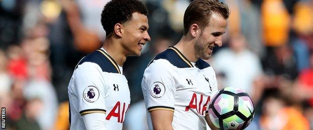 Dele Alli and Harry Kane