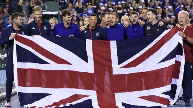 Britain's Davis Cup team