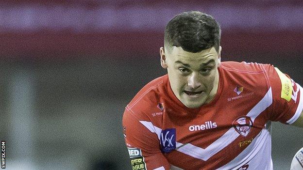 Josh Simm has scored three tries in seven senior appearances for St Helens