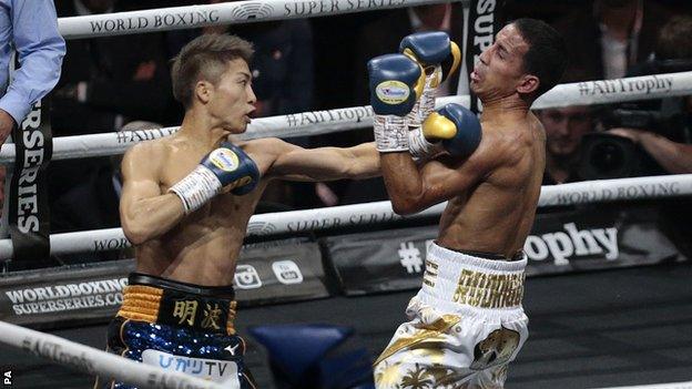 Inoue has now won his last three world-title fights in under eight minutes