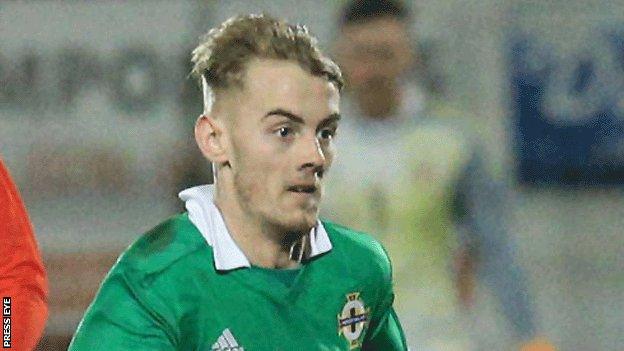 Mark Sykes is a Northern Ireland Under-21 international