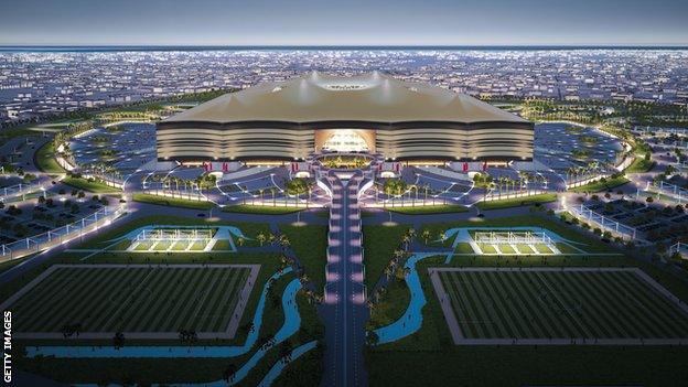 Planned Al Bayt Stadium