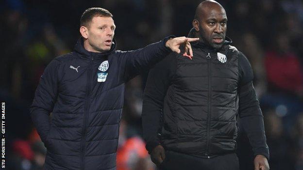 Darren Moore had his old Doncaster team-mate Graeme Jones as number two at West Brom - but Jones has now been appointed the new manager of promoted Championship side Luton Town