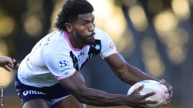 Frank Lomani in action for Melbourne Rebels