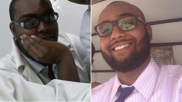 Brothers Mohamed (left) and Ibrahim (right) Ageed were studying in Sudan