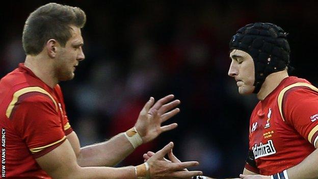 Dan Biggar and Sam Davies