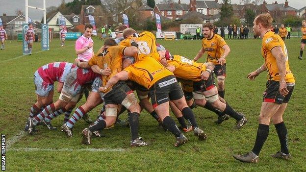 Cornish Pirates at Rotherham