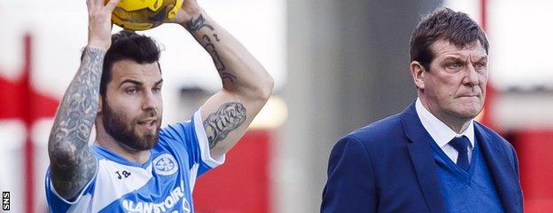 Richard Foster left St Johnstone last summer after a fall-out with manager Tommy Wright