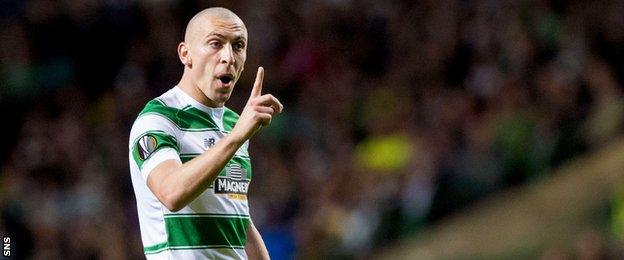 Celtic captain Scott Brown