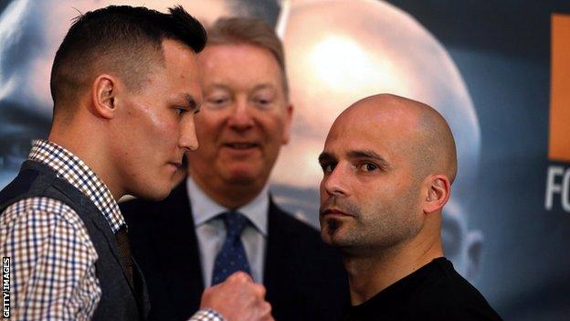 Warrington meets Martinez on Saturday but has eyes on champion Selby