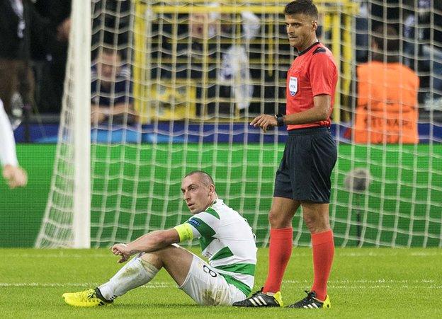 Celtic captain Scott Brown