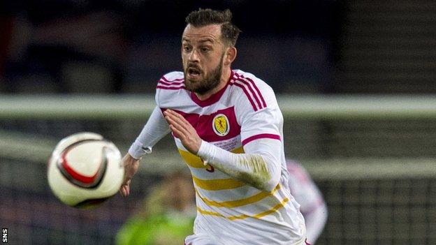 Scotland striker Steven Fletcher